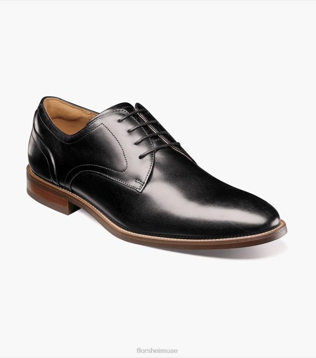 Florsheim رجال روتشى عادي اصبع القدم أكسفورد 6B6H55 أسود الأحذية