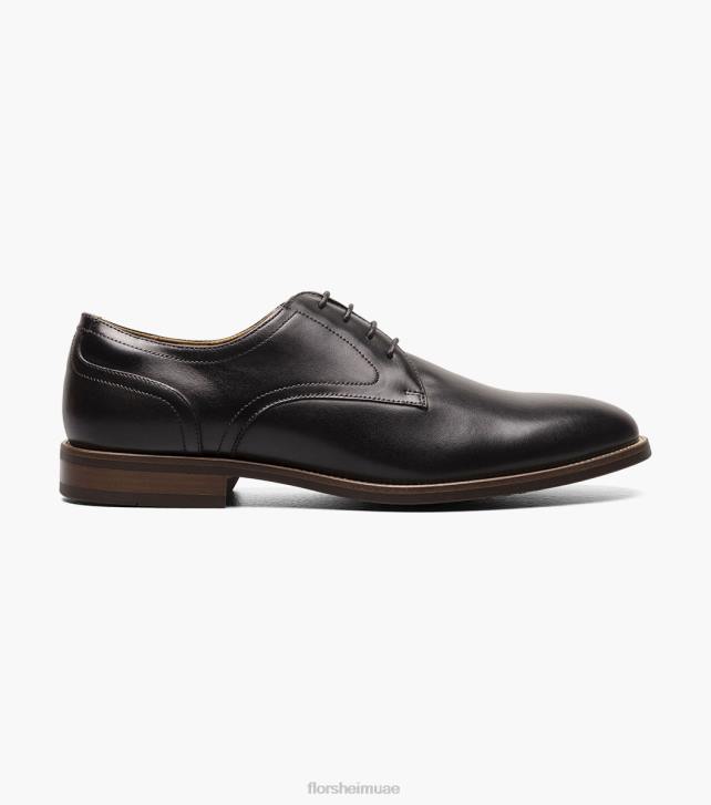 Florsheim رجال روتشى عادي اصبع القدم أكسفورد 6B6H55 أسود الأحذية