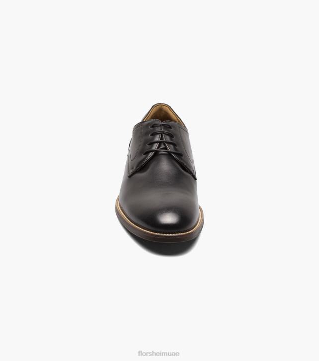 Florsheim رجال روتشى عادي اصبع القدم أكسفورد 6B6H55 أسود الأحذية