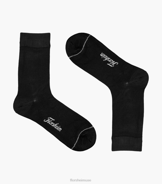 Florsheim للجنسين الخيزران الجوارب الطاقم شقة 6B6H570 أسود مُكَمِّلات