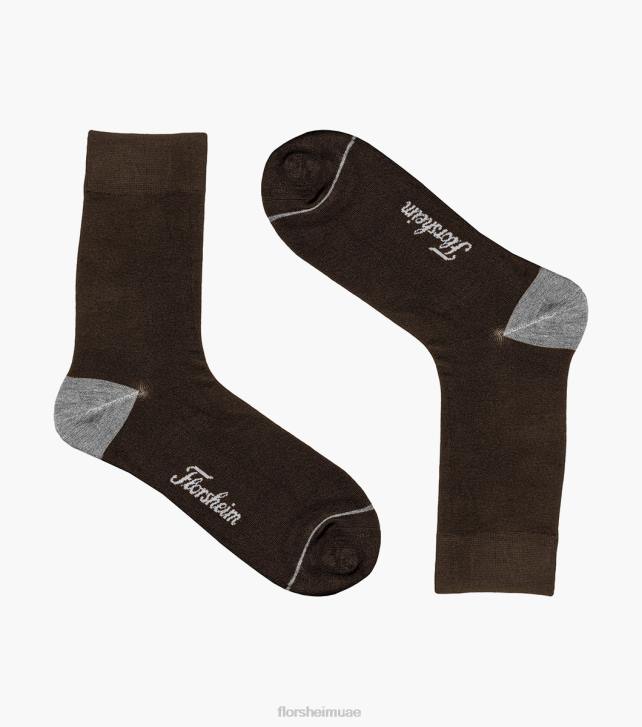 Florsheim للجنسين الخيزران الجوارب الطاقم شقة 6B6H571 بني مُكَمِّلات