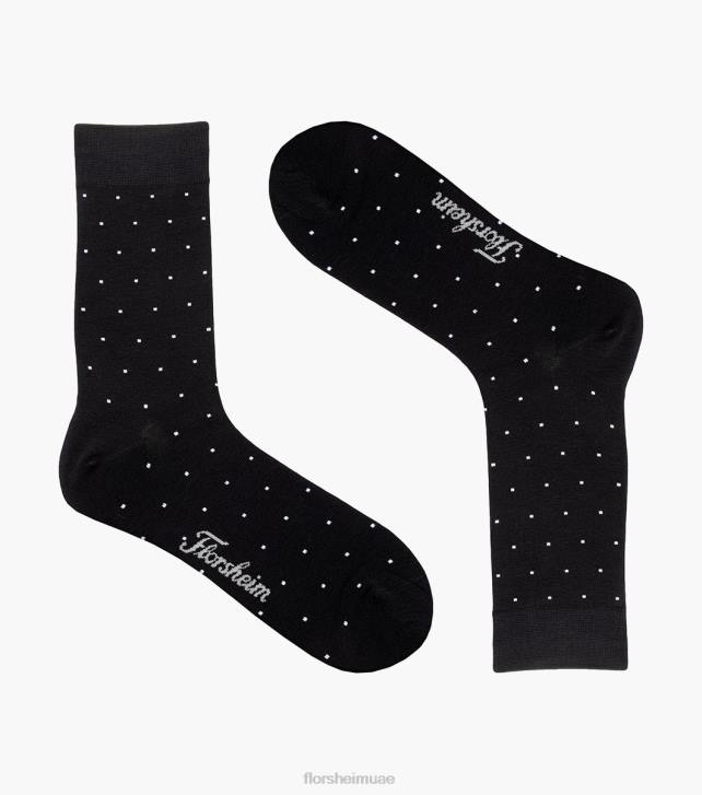 Florsheim للجنسين نجوم اللباس الجوارب الطاقم 6B6H575 أسود مُكَمِّلات