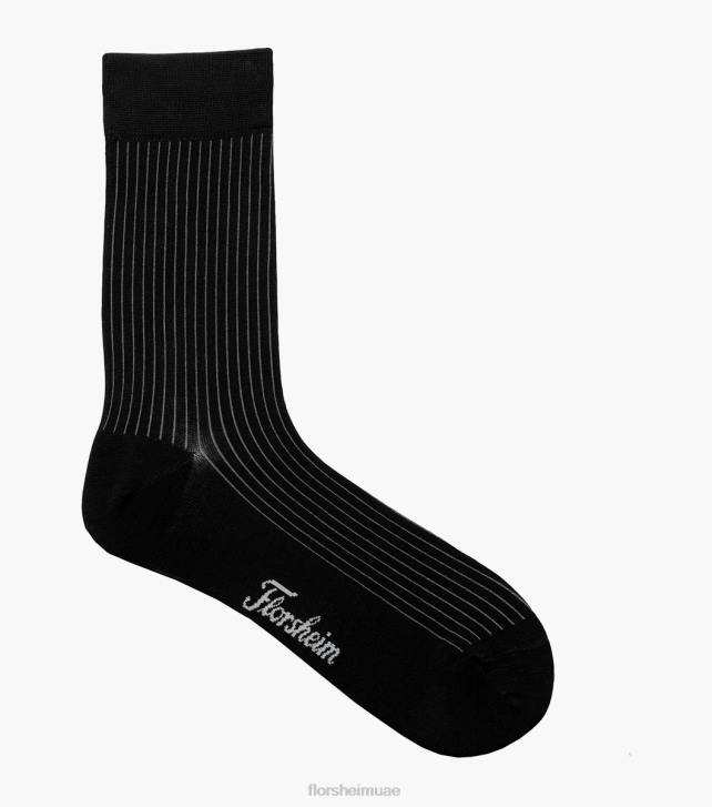 Florsheim للجنسين الجوارب ضلع طاقم اللباس 6B6H576 أسود مُكَمِّلات