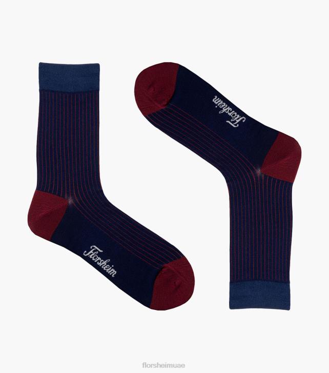 Florsheim للجنسين الجوارب ضلع طاقم اللباس 6B6H577 القوات البحرية مُكَمِّلات