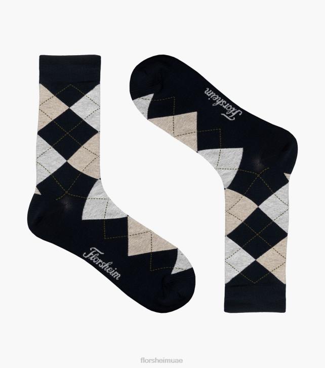 Florsheim للجنسين أرجيل الجوارب طاقم اللباس 6B6H578 القوات البحرية مُكَمِّلات