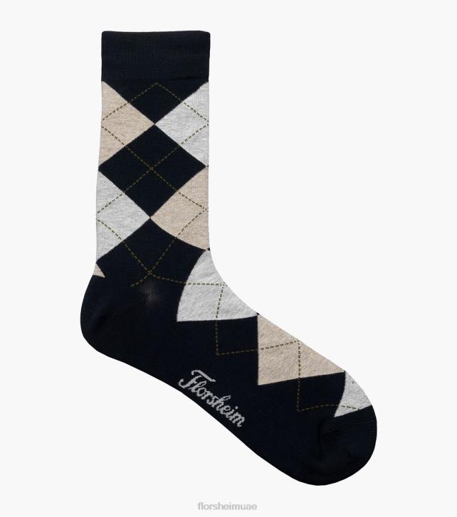 Florsheim للجنسين أرجيل الجوارب طاقم اللباس 6B6H578 القوات البحرية مُكَمِّلات