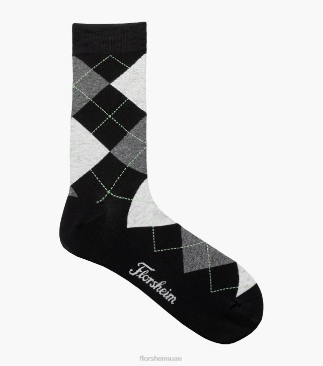 Florsheim للجنسين أرجيل الجوارب طاقم اللباس 6B6H580 أسود مُكَمِّلات