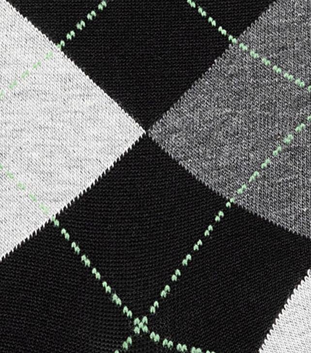 Florsheim للجنسين أرجيل الجوارب طاقم اللباس 6B6H580 أسود مُكَمِّلات