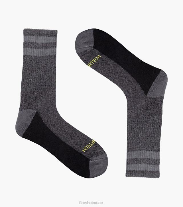 Florsheim للجنسين جوارب طاقم مارليد الرياضية 6B6H583 رمادي مُكَمِّلات