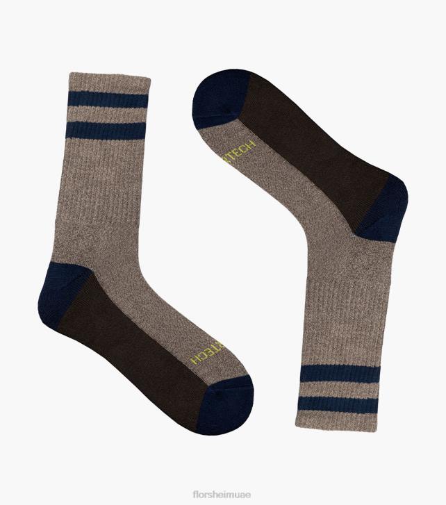 Florsheim للجنسين جوارب طاقم مارليد الرياضية 6B6H584 بني مُكَمِّلات