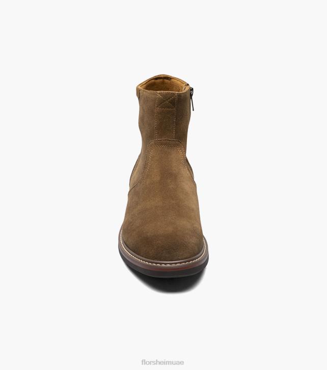 Florsheim رجال نوروالك سهل اصبع القدم التمهيد الجانب البريدي 6B6H60 موكا الأحذية