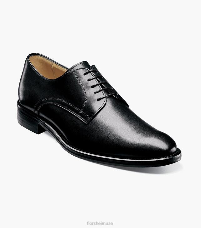 Florsheim رجال راسل سهل اصبع القدم أكسفورد 6B6H62 أسود الأحذية