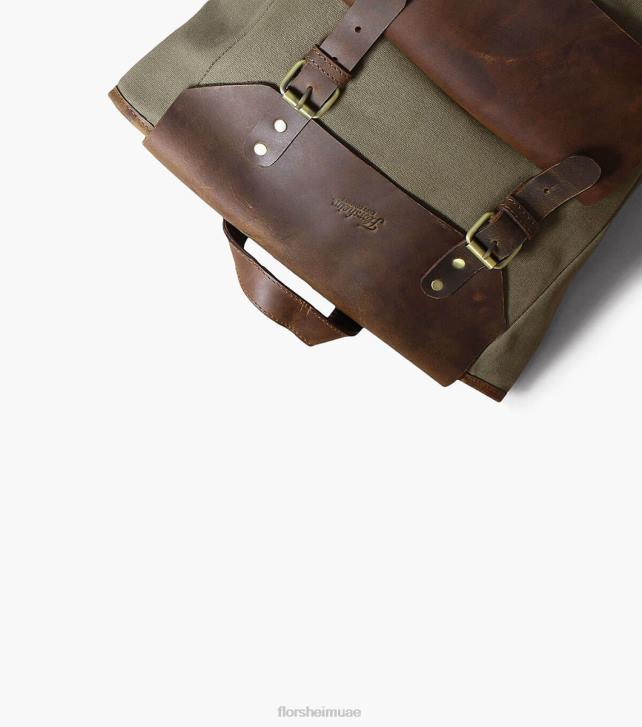 Florsheim للجنسين أورازيو حقيبة ظهر من القماش / الجلد 6B6H622 أخضر مُكَمِّلات