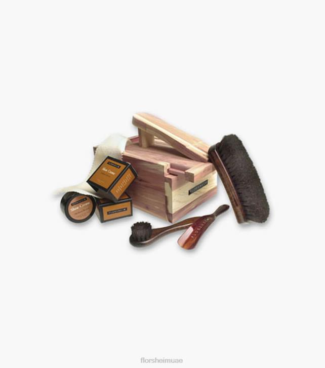 Florsheim للجنسين مجموعة تلميع الأحذية من خشب الأرز 6B6H630 متفرقات مُكَمِّلات
