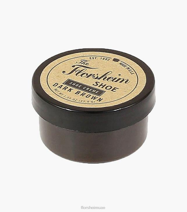Florsheim للجنسين تلميع جلد كريم الأحذية 6B6H639 بني غامق مُكَمِّلات