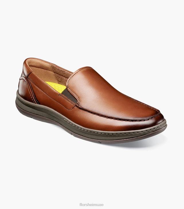 Florsheim رجال وسط اصبع القدم البندقية متعطل 6B6H66 كونياك الأحذية