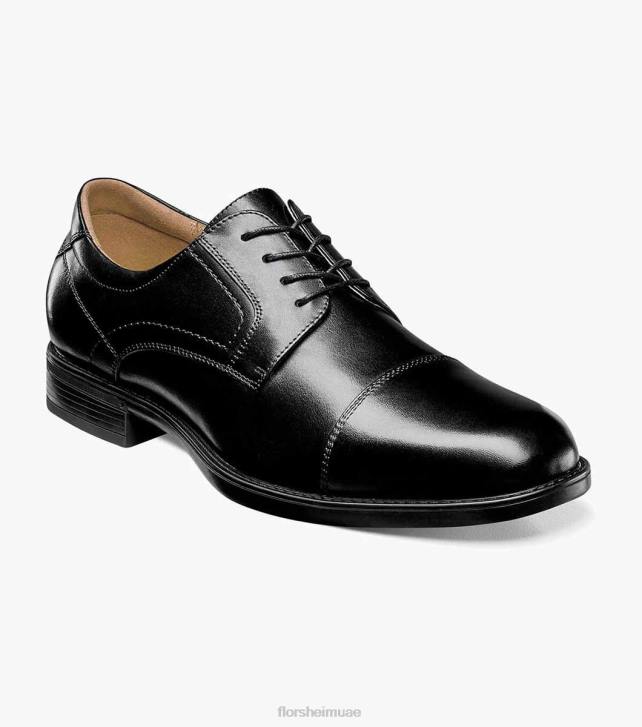 Florsheim رجال مصنع وسط المدينة الثاني 6B6H670 أسود الأحذية