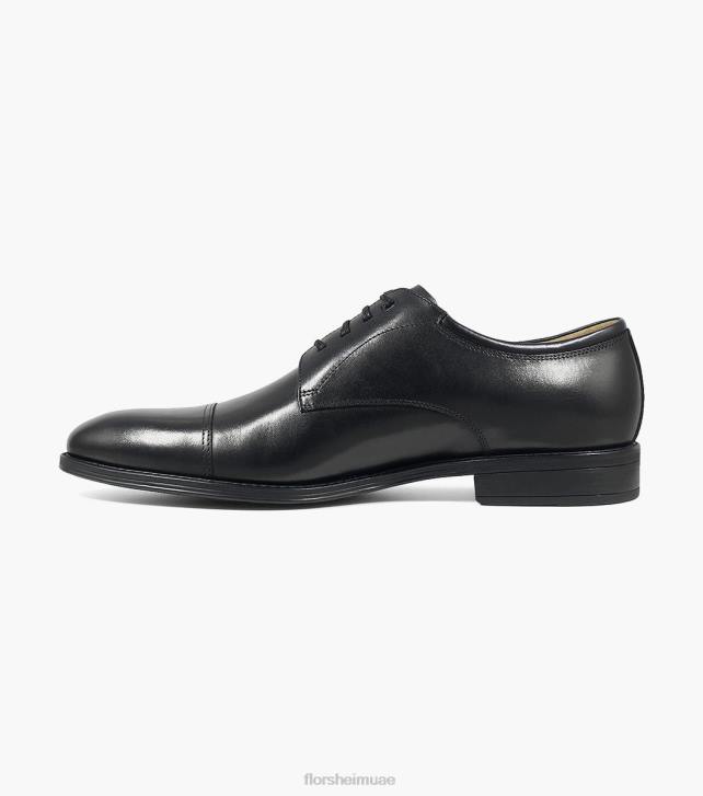 Florsheim رجال آزيو كاب تو أكسفورد 6B6H70 أسود الأحذية