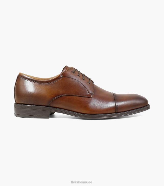 Florsheim رجال آزيو كاب تو أكسفورد 6B6H71 كونياك الأحذية