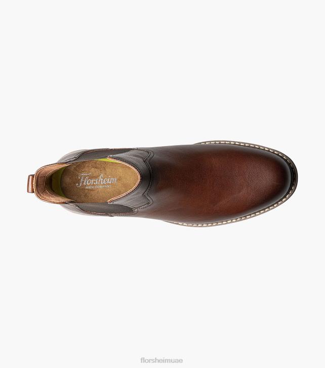 Florsheim رجال نوروك عادي اصبع القدم الحذاء جور 6B6H77 هبط الكونياك الأحذية