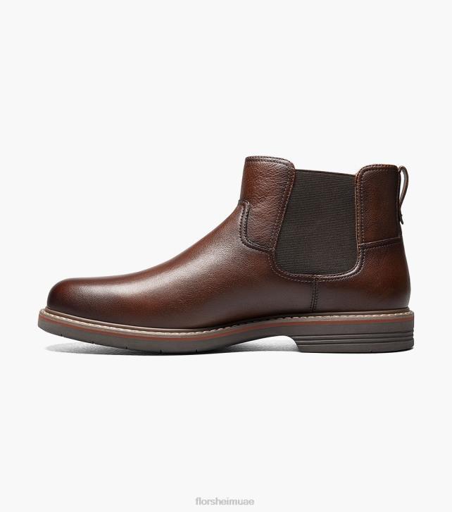 Florsheim رجال نوروك عادي اصبع القدم الحذاء جور 6B6H77 هبط الكونياك الأحذية