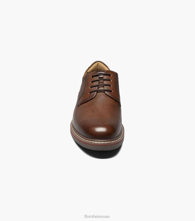 Florsheim رجال نورووك سهل اصبع القدم أكسفورد 6B6H83 هبط الكونياك الأحذية