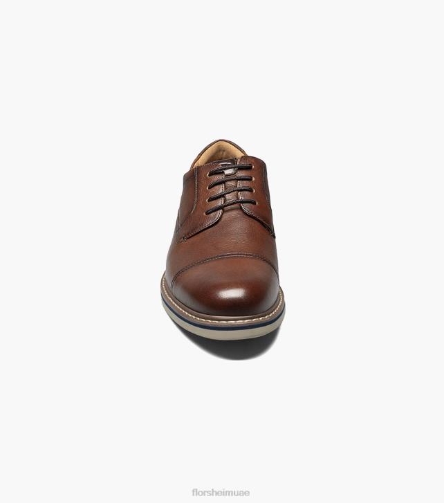 Florsheim رجال نورووك كاب تو أكسفورد 6B6H88 هبط الكونياك الأحذية
