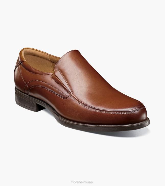 Florsheim رجال ميدتاون زلة اصبع القدم 6B6H90 كونياك الأحذية