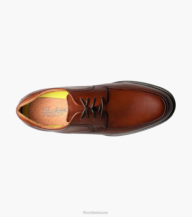 Florsheim رجال ميدتاون زلة اصبع القدم 6B6H90 كونياك الأحذية