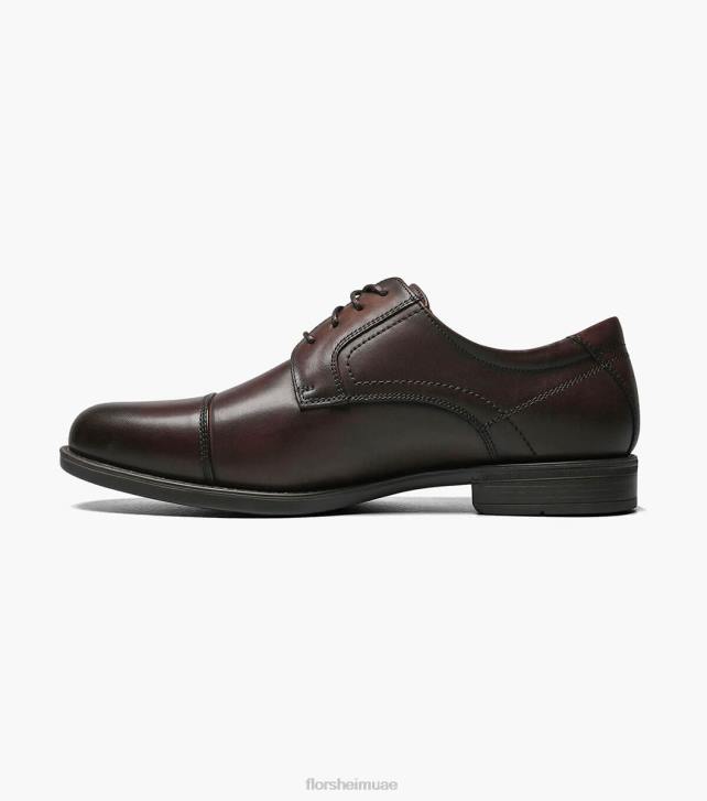 Florsheim رجال ميدتاون كاب تو أكسفورد 6B6H93 بني الأحذية