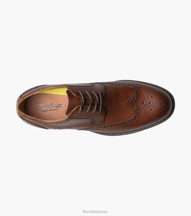 Florsheim رجال ميدتاون وينتيب أكسفورد 6B6H96 كونياك الأحذية