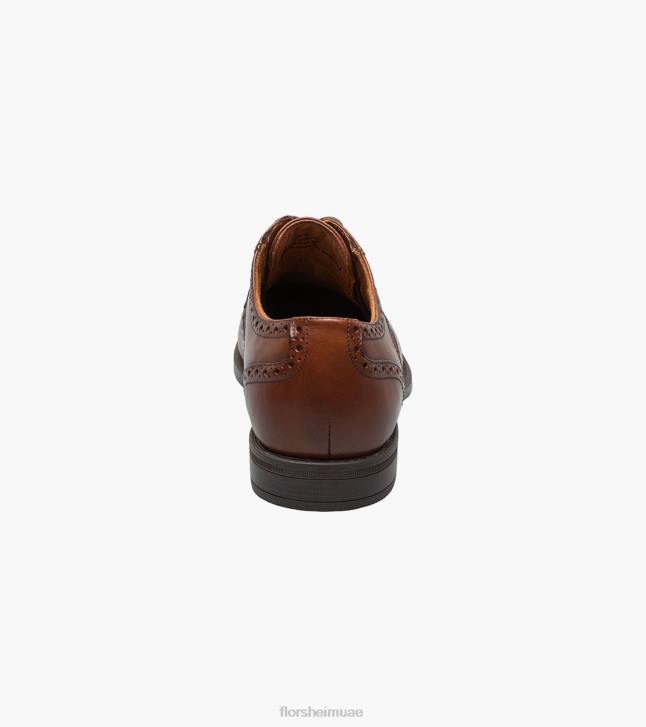 Florsheim رجال ميدتاون وينتيب أكسفورد 6B6H96 كونياك الأحذية