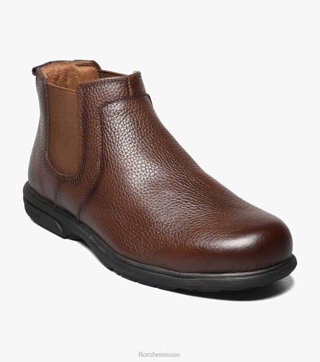 Florsheim رجال Loedin العمل الصلب اصبع القدم التمهيد جور عادي 6B6H416 بني الأحذية