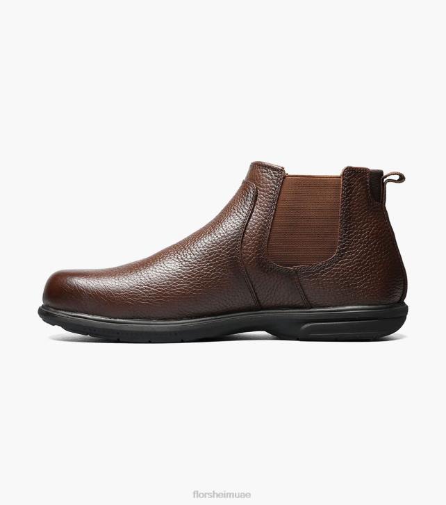 Florsheim رجال Loedin العمل الصلب اصبع القدم التمهيد جور عادي 6B6H416 بني الأحذية