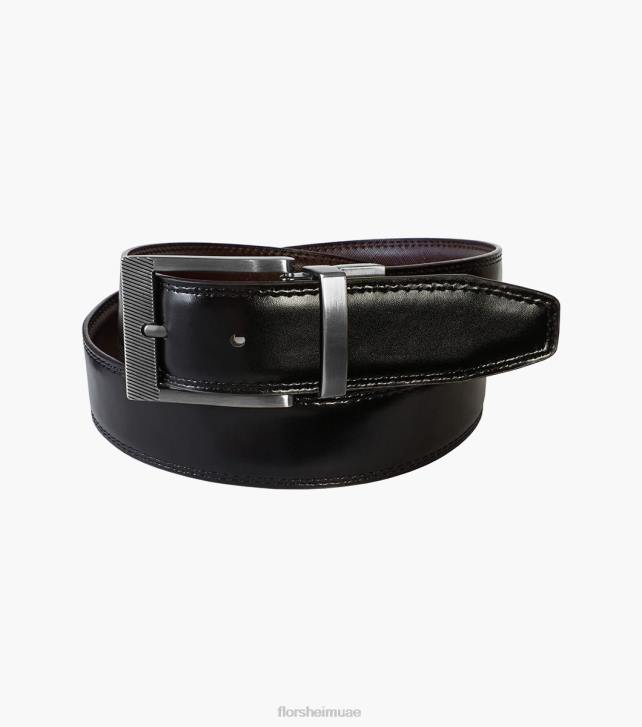 Florsheim للجنسين حزام قابل للانعكاس Perrion 6B6H514 بورجوندي مُكَمِّلات