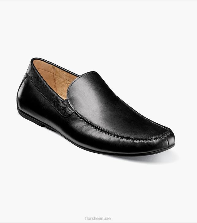 Florsheim رجال Talladega موك تو سائق البندقية 6B6H101 أسود الأحذية