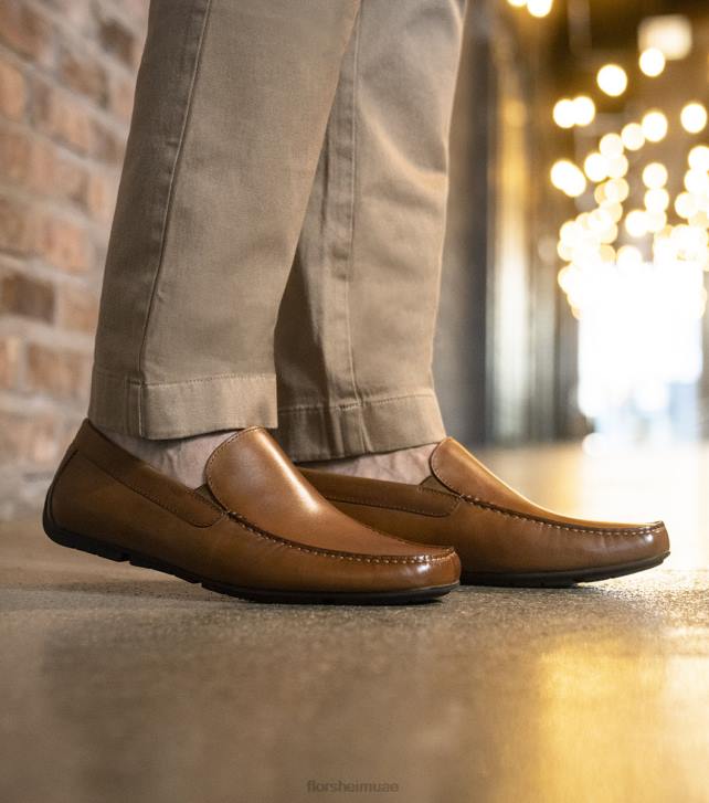 Florsheim رجال Talladega موك تو سائق البندقية 6B6H103 كونياك الأحذية