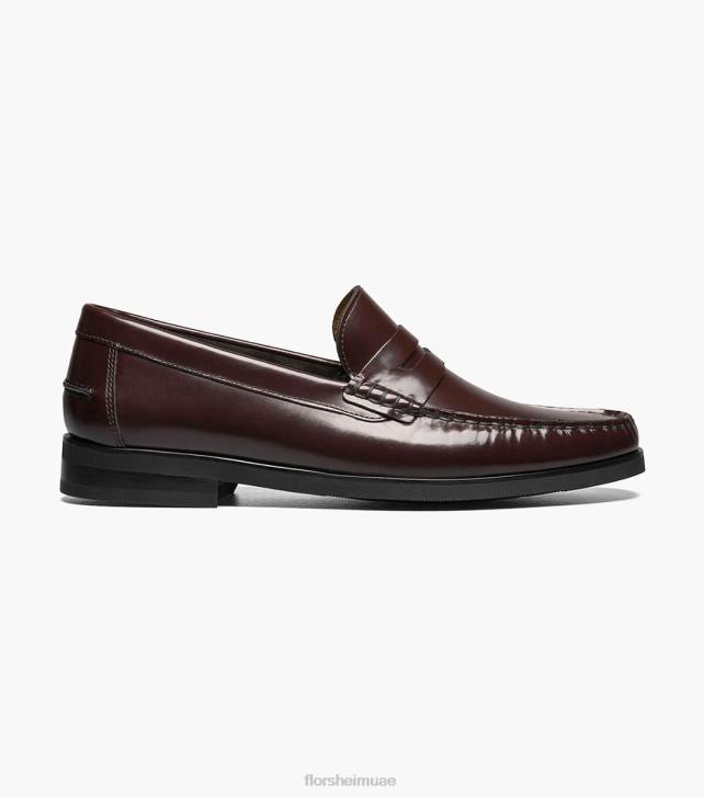 Florsheim رجال berkley flex moc تو بيني متعطل 6B6H178 بورجوندي الأحذية