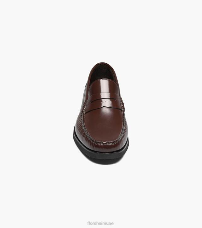 Florsheim رجال berkley flex moc تو بيني متعطل 6B6H178 بورجوندي الأحذية