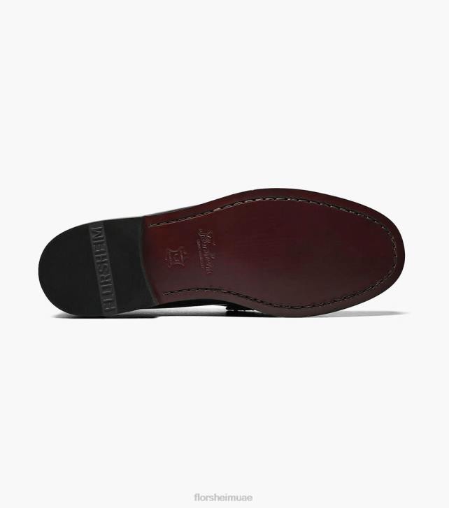 Florsheim رجال berkley moc تو بيني متعطل 6B6H182 أسود الأحذية