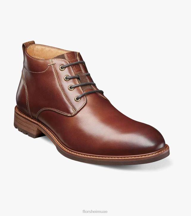 Florsheim رجال لودج عادي التمهيد chukka اصبع القدم 6B6H219 كستناء الأحذية