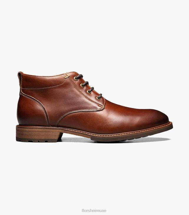 Florsheim رجال لودج عادي التمهيد chukka اصبع القدم 6B6H219 كستناء الأحذية