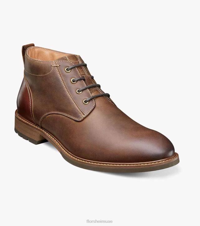 Florsheim رجال لودج عادي التمهيد chukka اصبع القدم 6B6H220 الفصل البني الأحذية