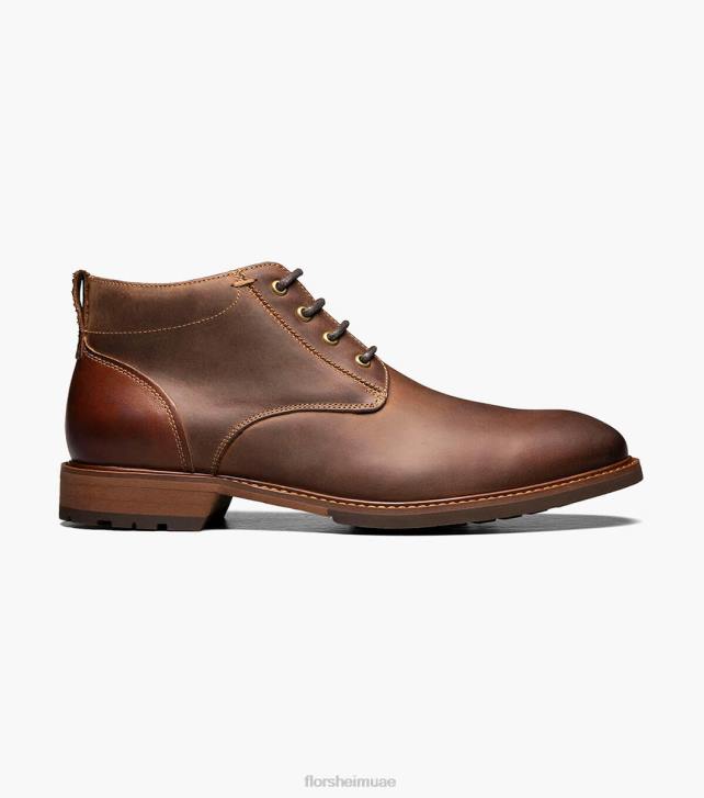 Florsheim رجال لودج عادي التمهيد chukka اصبع القدم 6B6H220 الفصل البني الأحذية