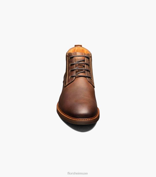 Florsheim رجال لودج عادي التمهيد chukka اصبع القدم 6B6H220 الفصل البني الأحذية