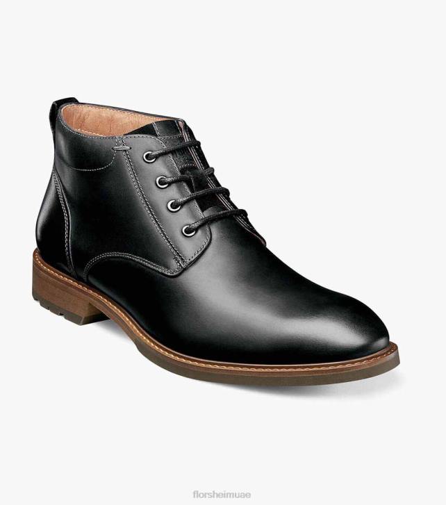 Florsheim رجال لودج عادي التمهيد chukka اصبع القدم 6B6H221 الفصل الأسود الأحذية