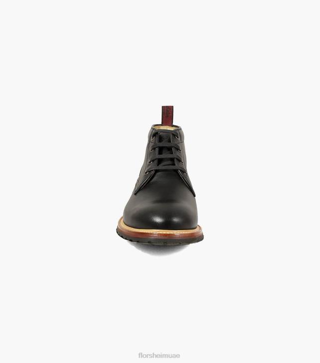 Florsheim رجال مسبك اصبع القدم عادي التمهيد chukka 6B6H390 أسود الأحذية