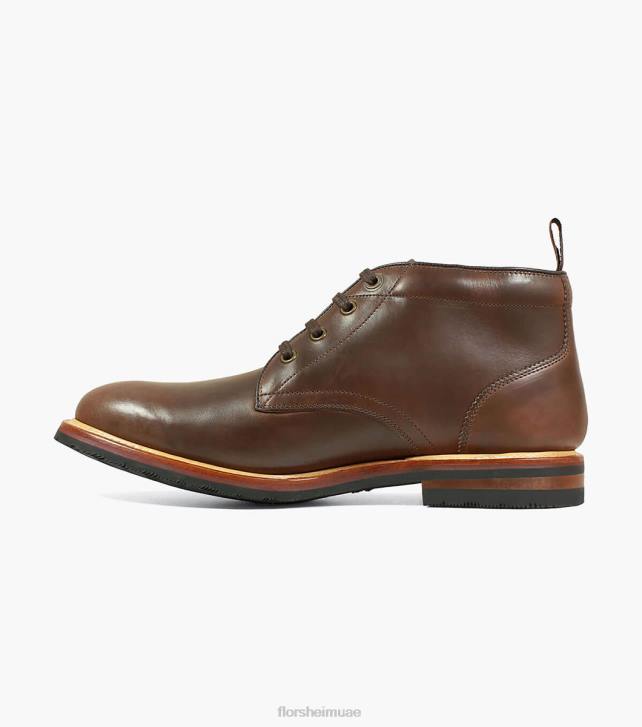 Florsheim رجال مسبك اصبع القدم عادي التمهيد chukka 6B6H391 بني الأحذية
