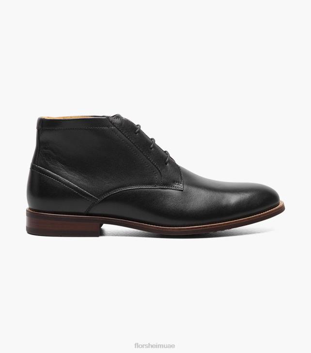 Florsheim رجال روتشى عادي التمهيد chukka 6B6H57 أسود الأحذية