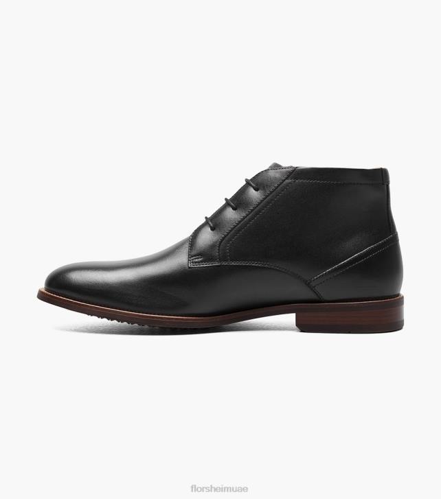 Florsheim رجال روتشى عادي التمهيد chukka 6B6H57 أسود الأحذية